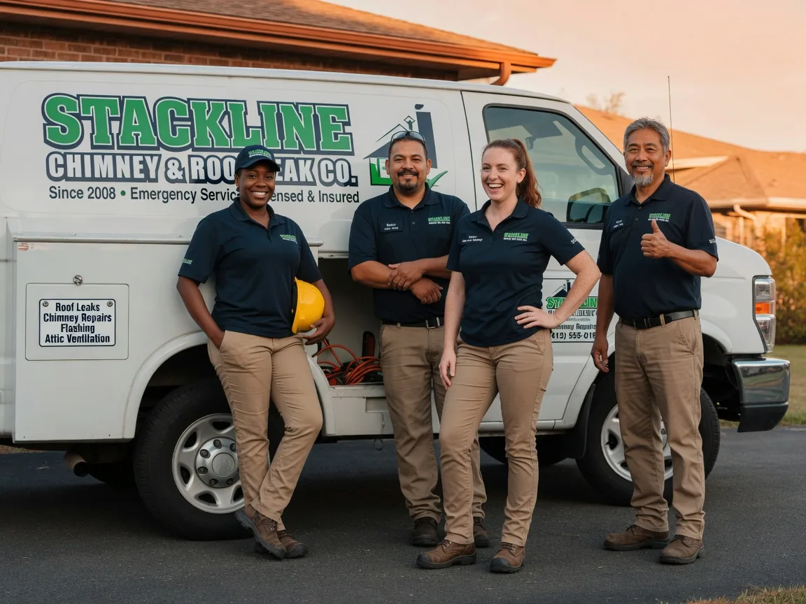 Chimney flashing repair company in Kintnersville, PA